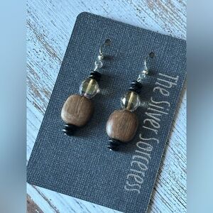 Gorgeous ‘Aries’ by TSS Sterling & Unique Natural Elements Handmade Earrings NWT
